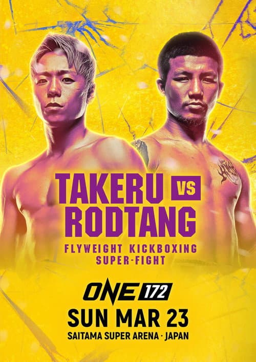 ONE 172: Takeru vs. Rodtang