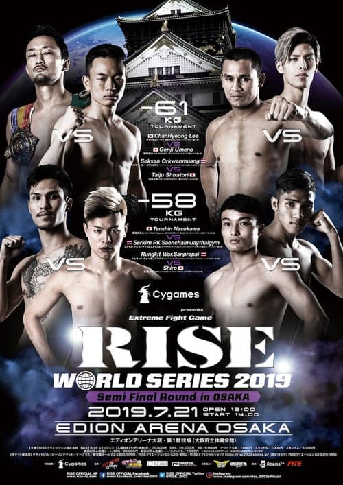 Cygames presents RISE WORLD SERIES 2019 Semi Final Round in OSAKA