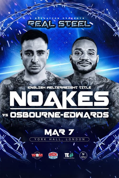 Sean Noakes vs. Jermaine Osbourne-Edwards