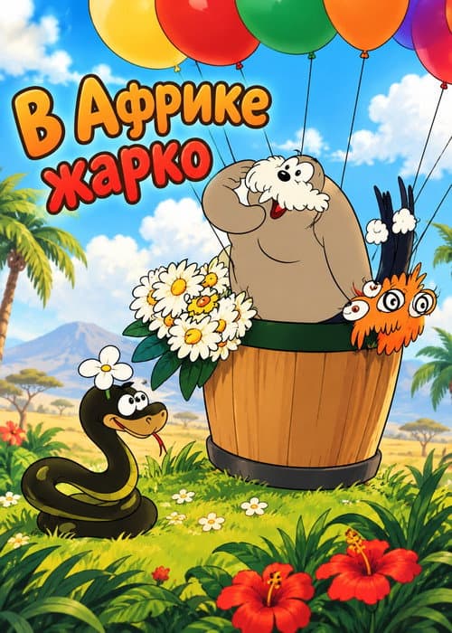 В Африке жарко