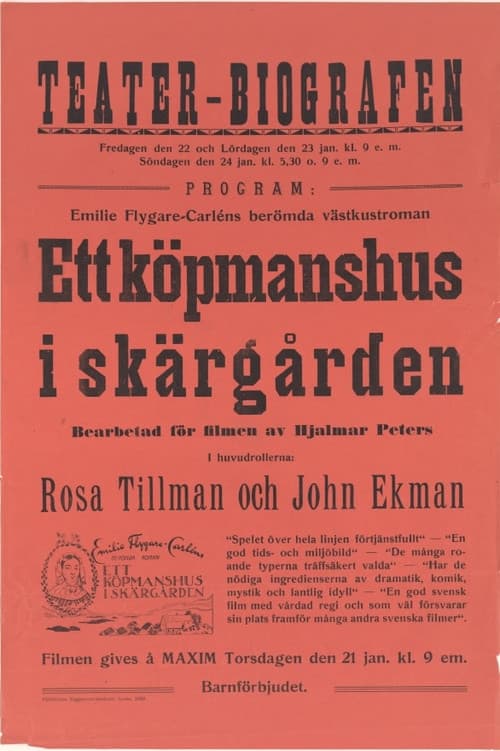 Ett köpmanshus i skärgården